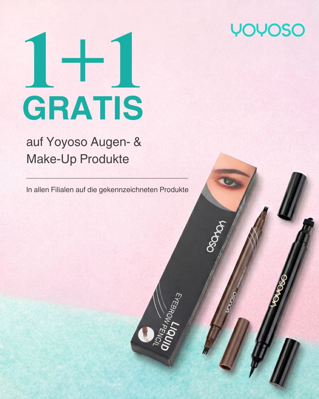 1+1 Gratis auf Make-Up